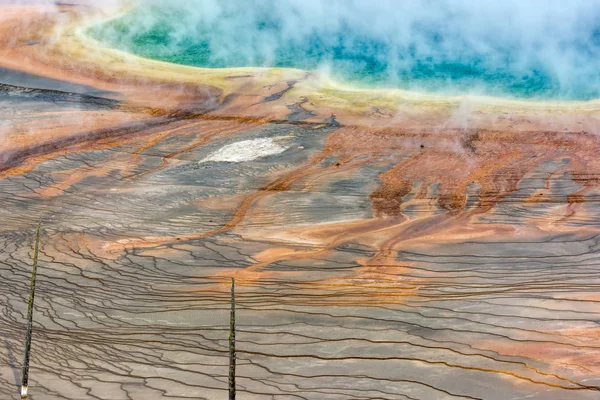 Grand Prismatic Spring Natur — Stockfoto