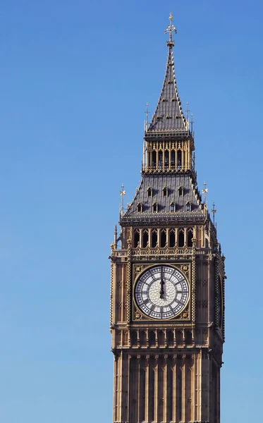 런던의 시계탑을 — 스톡 사진