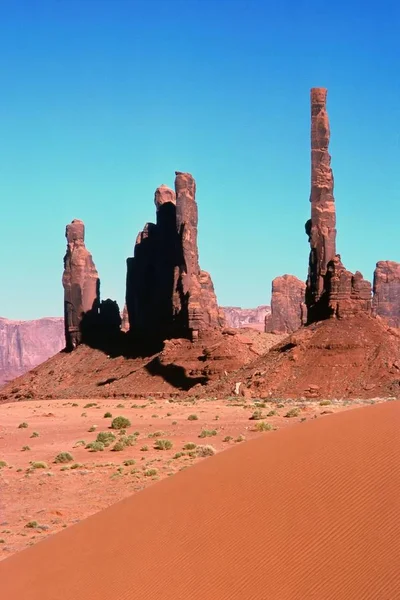Totem Pólo Monument Valley — Fotografia de Stock