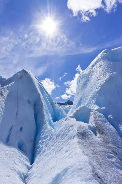 Блакитний Льодовик Патагонія Аргентина Південна Америка — стокове фото
