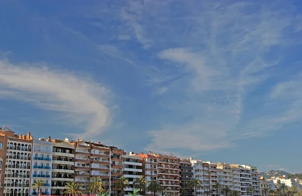 Lloret Mar Spanyol Város Városkép Földközi Tenger — Stock Fotó