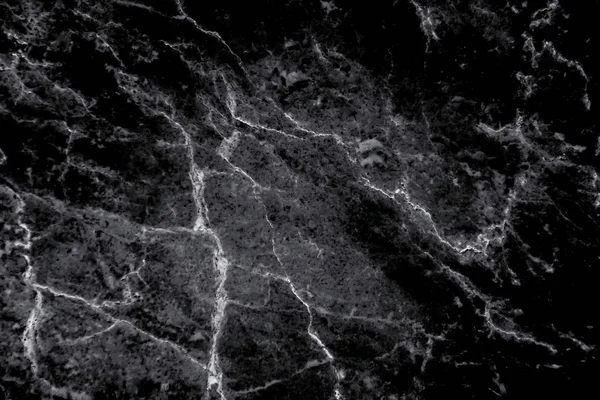 Svart Marmor Textur Bakgrund Detaljerad Äkta Marmor Från Naturen Kan — Stockfoto