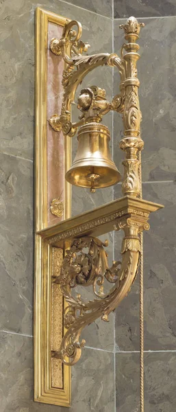 Golden Bell Stephen Basilica Budapest Ungern — Stockfoto