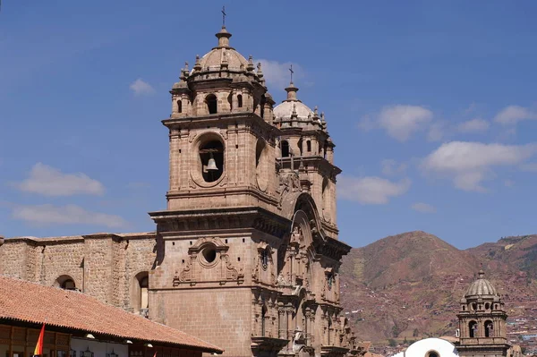 Velha Catedral Espanhola Peru Atração Turística América Sul — Fotografia de Stock