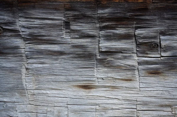 Fából Készült Deszka Részletei Egy Régi Faházban — Stock Fotó