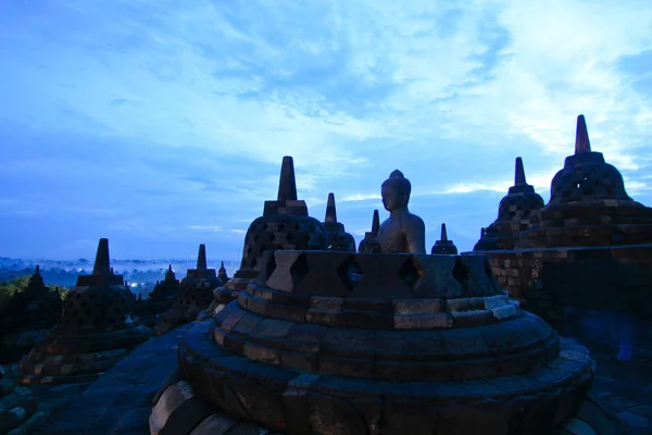 Yogyakarta Daki Borobudur Tapınağı Java Adası Endonezya — Stok fotoğraf