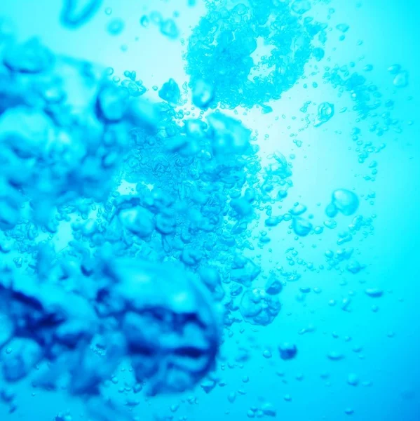 Luftblasen Süßwasser Schön Für Hintergründe — Stockfoto