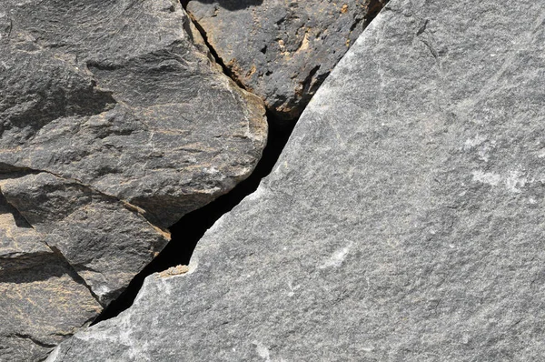 Текстура Сіра Скеля Стародавня Стіна Вулканічних Скель — стокове фото