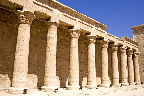 Imagem Templo Hórus Edfu Egito — Fotografia de Stock