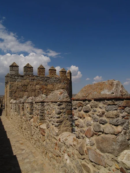 Vue Sur Mur Ville Avila Espagne — Photo