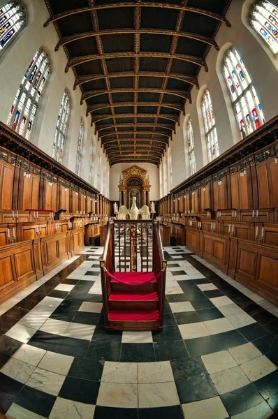 Interior Capela Trinity College — Fotografia de Stock