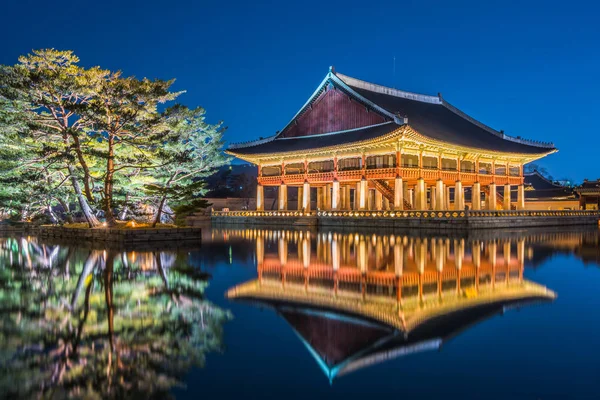 Güney Kore Seul Deki Gyeongbok Sarayı — Stok fotoğraf
