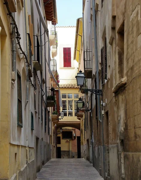 Antigua Calle Palma Mallorca — Foto de Stock