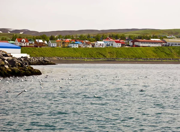 Хусавик Дневное Время Исландия — стоковое фото