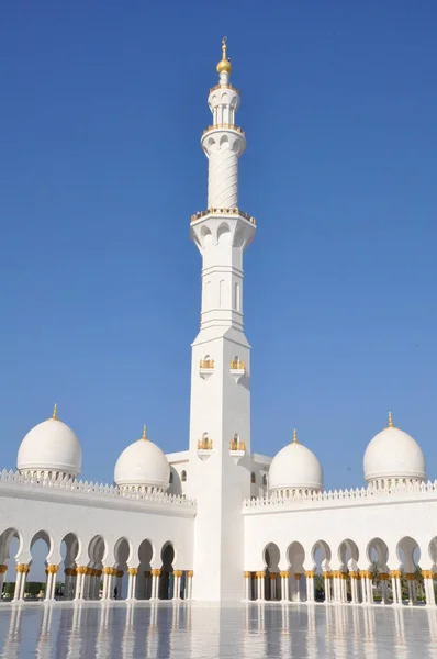 Sheikh Zayed Grand Mosque Abu Dhabi Uae — Stock Photo, Image