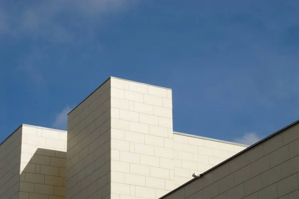 Torres Arquitectura Moderna Pozos Ventilación Shoppingcenter Orestaden Copenhague Dinamarca — Foto de Stock