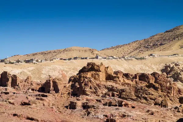 Paisaje Petra Jordania — Foto de Stock