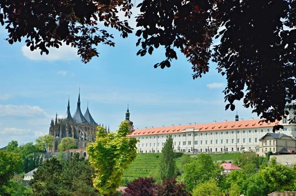 Catedral Kutna Hora Protegida Pela Unesco República Checa — Fotografia de Stock