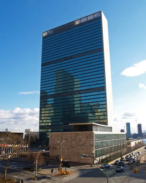 Sede Las Naciones Unidas Nueva York — Foto de Stock