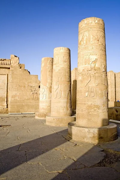 Afbeelding Van Tempel Van Kom Ombo Egypte — Stockfoto