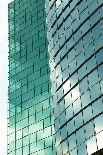 Espejo Vidrio Fasade Del Edificio Oficinas — Foto de Stock