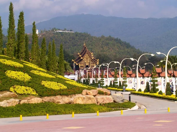 Real Flora Expo Chiangmai Thailand — Foto de Stock
