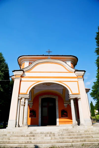 Oude Architectuur Van Kolom Italië Europa Milaan Religio Zonlicht — Stockfoto