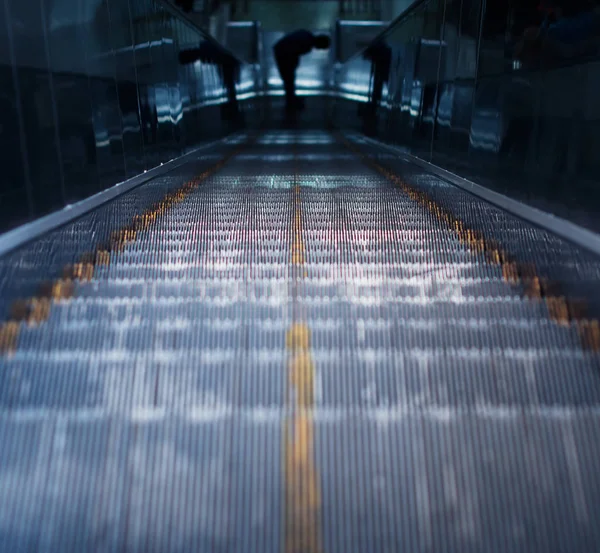 Escalator Subway Station Beijing — стоковое фото