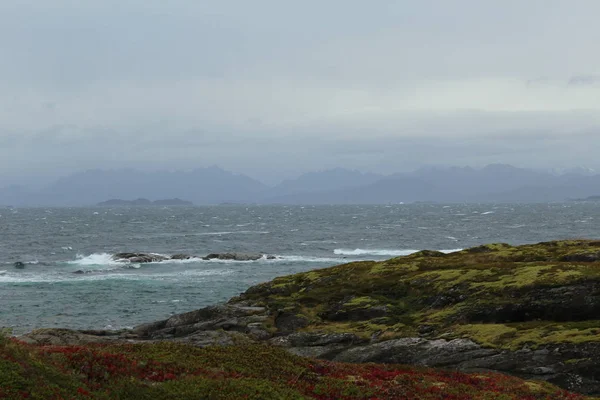 Vista Panorámica Del Paisaje Nordland Durante Día —  Fotos de Stock