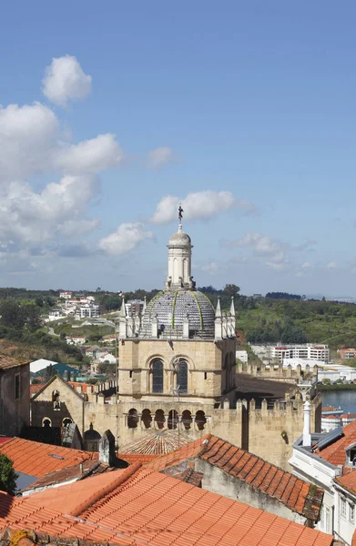 Old Cathedral Velha Cidade Velha Coimbra Beira Litoral Regio Centro — Fotografia de Stock
