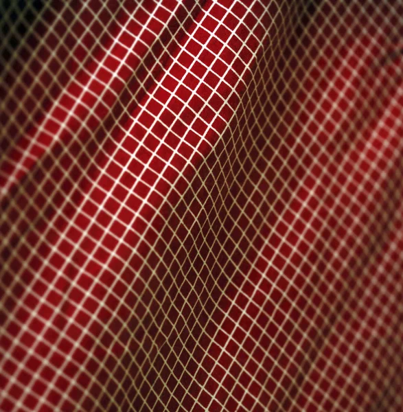 Fondo Rojo Abstracto Hecho Tejido Rojo Fondo Moda Simple — Foto de Stock