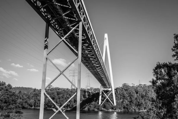 Puente Batman Largo Del Río Tamar Cerca Sidmouth Tasmania — Foto de Stock