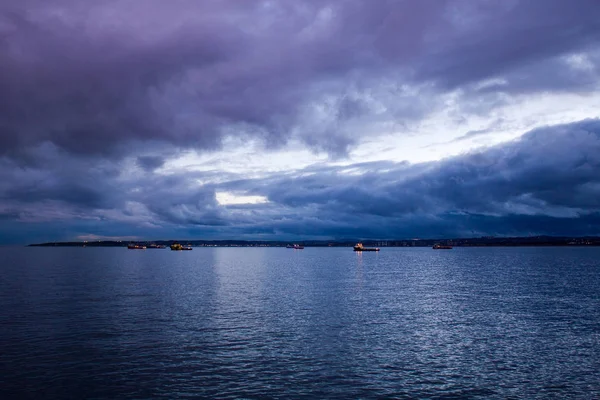 Aberdeen Anchorage Early Evening — Stock Photo, Image