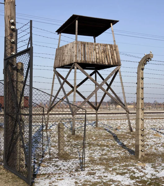 Campo Concentración Auschwitz Donde Hasta Tres Millones Personas Fueron Asesinadas — Foto de Stock