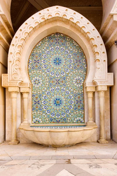 Mosaico Fontana Marocco — Foto Stock