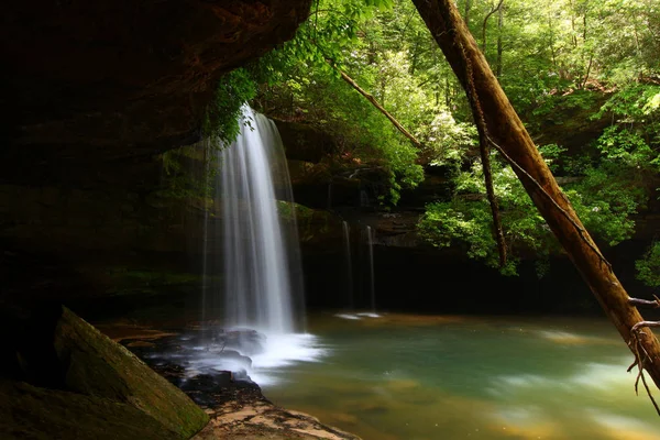 Beautiful Caney Creek Falls William Bankhead National Forest Alabama — Stock Photo, Image
