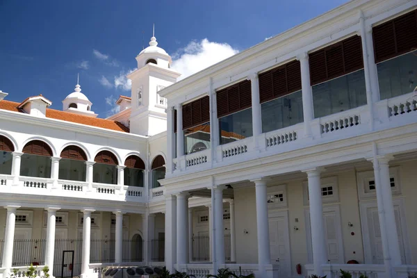 Antigo Edifício Tribunal Localizado Património Mundial Unesco Georgetown Penang Malásia — Fotografia de Stock