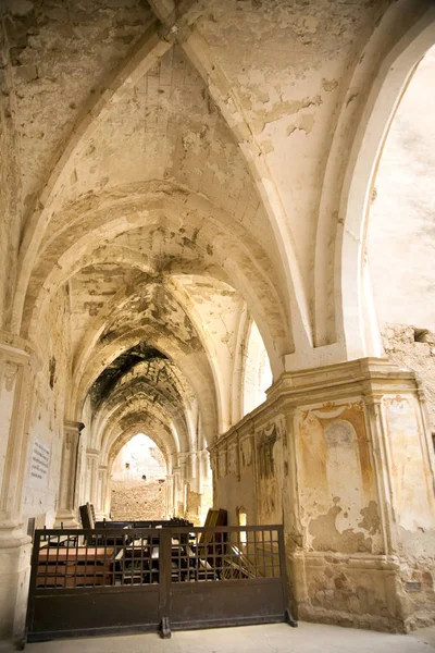 Αρχαία Εκκλησία Στο Monasterio Piedra Saragossa Spain — Φωτογραφία Αρχείου