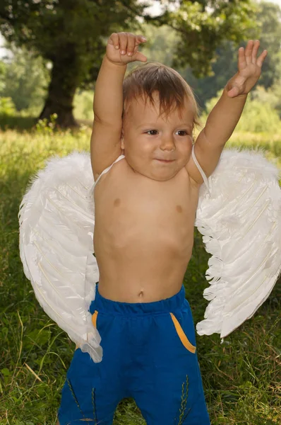 Niño Divertido — Foto de Stock