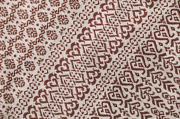 Thajská Textura Siam Fabric Struktura Vzorku Hedvábí — Stock fotografie