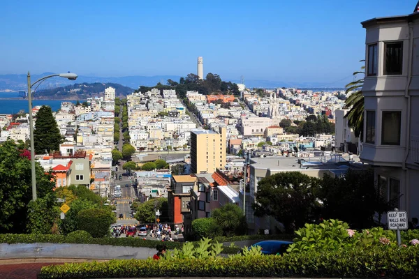 Torre Coit San Francisco Usa — Foto de Stock