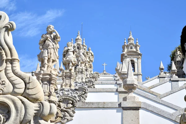 Particularmente Escalera Del Santuario Bom Jesus —  Fotos de Stock