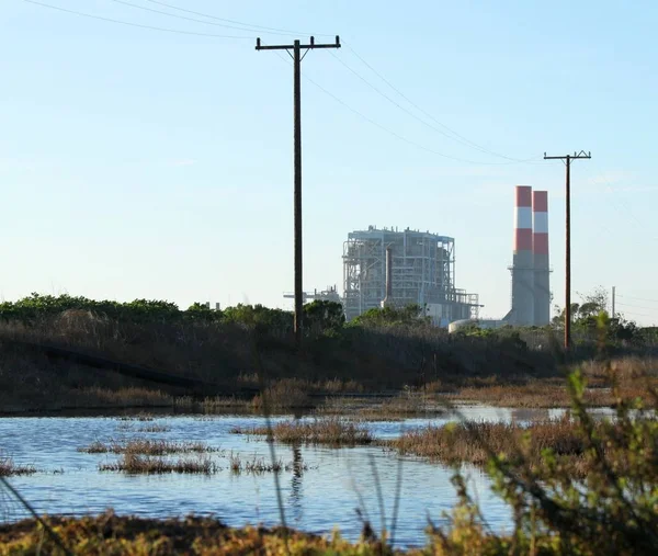 Estácio Energia Gás Natural Perto Califórnia Oxnard — Fotografia de Stock