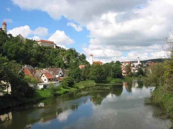 Foto Tomada Largo Famosa Strasse Romántica Baviera Alemania — Foto de Stock