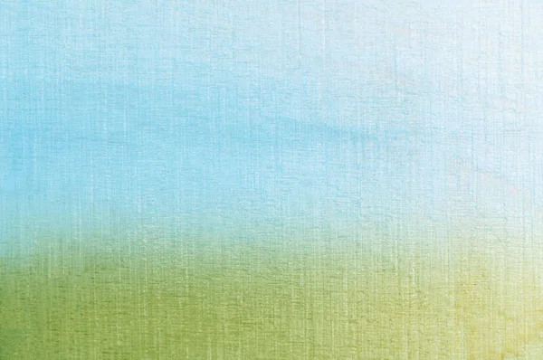 파란색과 녹색으로 그레인 사진은 수평선에서 부드럽게 병합되어 추상적 잔디와 질감의 — 스톡 사진