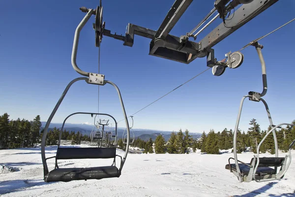 Telesillas Mount Hood Ski Resort Oregon — Foto de Stock