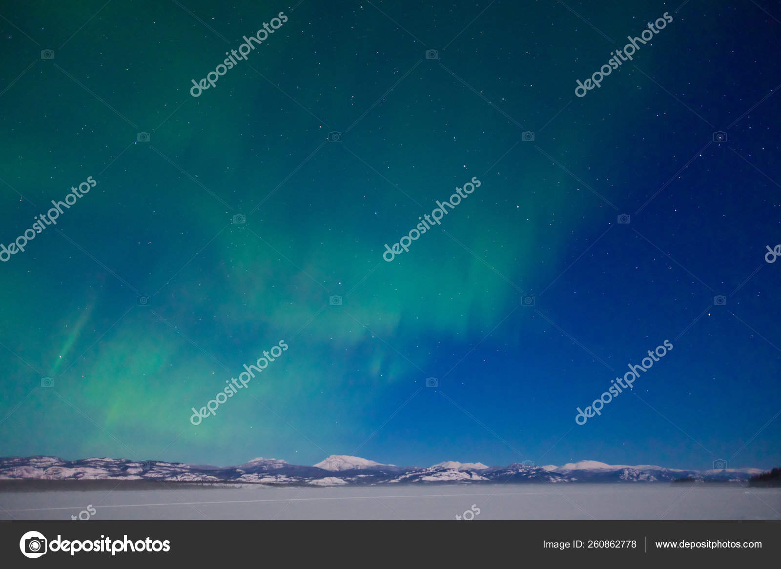 Northern Lights Aurora Borealis Moon Lit Snowscape Frozen Lake Forested Stock Photo Image By C Yayimages Northern Lights Aurora Borealis Moon Lit Snowscape Frozen Lake Forested Stock Photo Image By C Yayimages