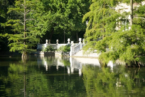 Antiguo Palacio Cristal Parque Retiro Madrid España — Foto de Stock