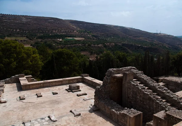 Knossos También Conocido Como Laberinto Palacio Knossos Sitio Arqueológico Más — Foto de Stock
