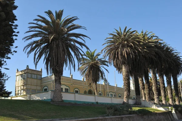 Antiguo Arquitectura Alemana Swakopmund Namibia — Foto de Stock